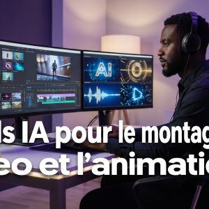 Cours en ligne Outils IA pour le montage vidéo et l'animation - CFP-LESAP