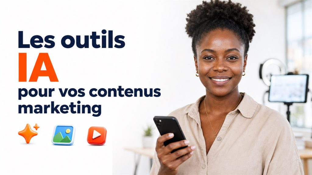 Les outils IA pour la création de contenus marketing — couverture