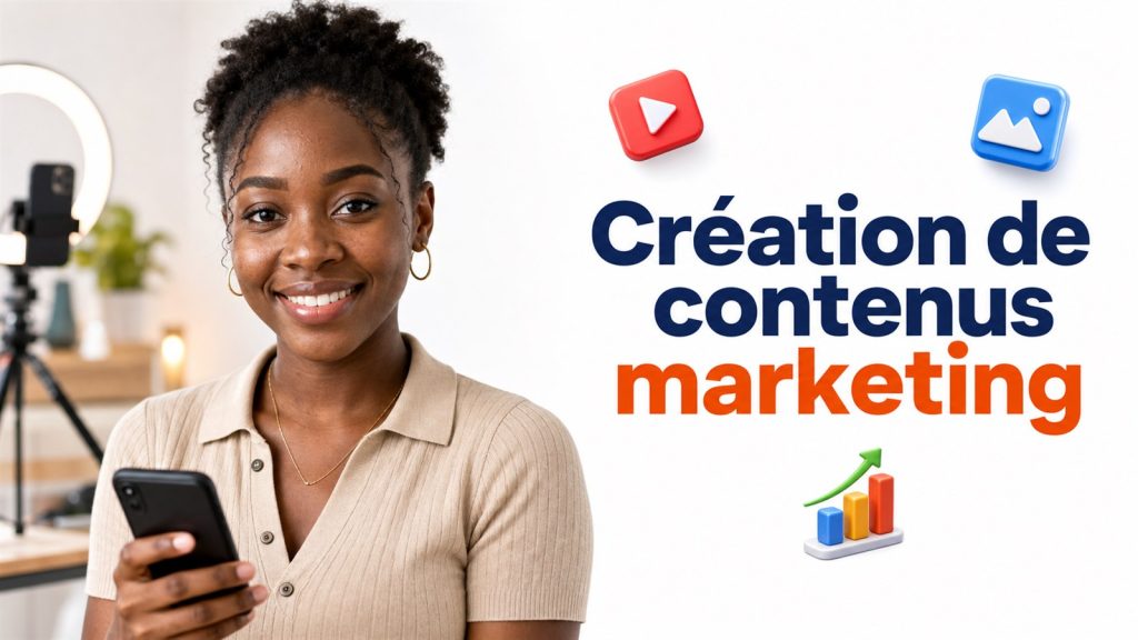Techniques de création de contenus marketing — couverture