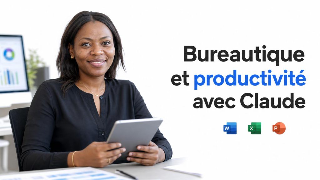Bureautique et productivité avec Claude — couverture du cours
