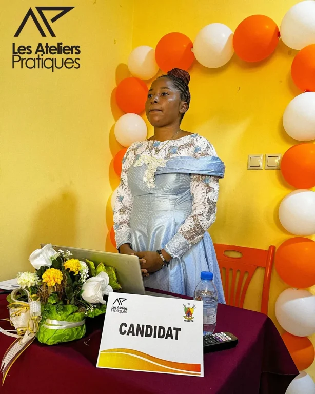Soutenance de fin de formation CQP aux Ateliers Pratiques, Yaoundé (3)