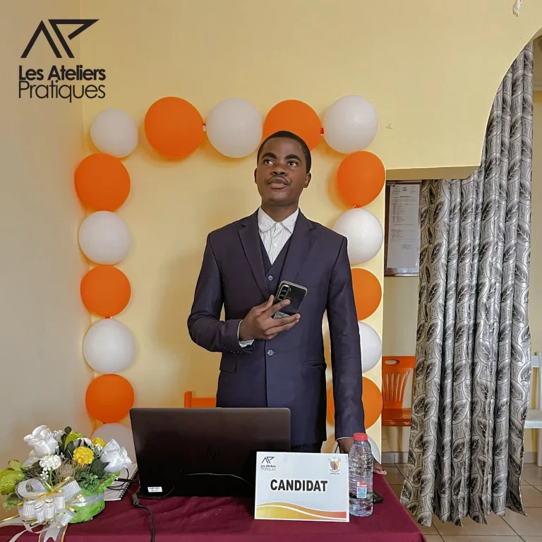 Soutenance de fin de formation CQP aux Ateliers Pratiques, Yaoundé (8)
